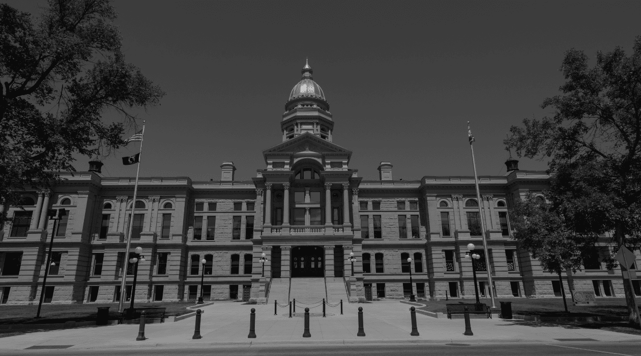 wy-capitol-building-bw